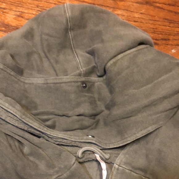 Free people drawstring hooded cardigan jacket - Picture 8 of 13